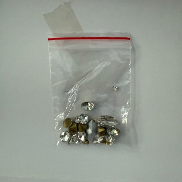 Badgley Mischka Collection Josette Slide Sandals, Champagne Gold, size 8, NIB - Picture 6 of 13